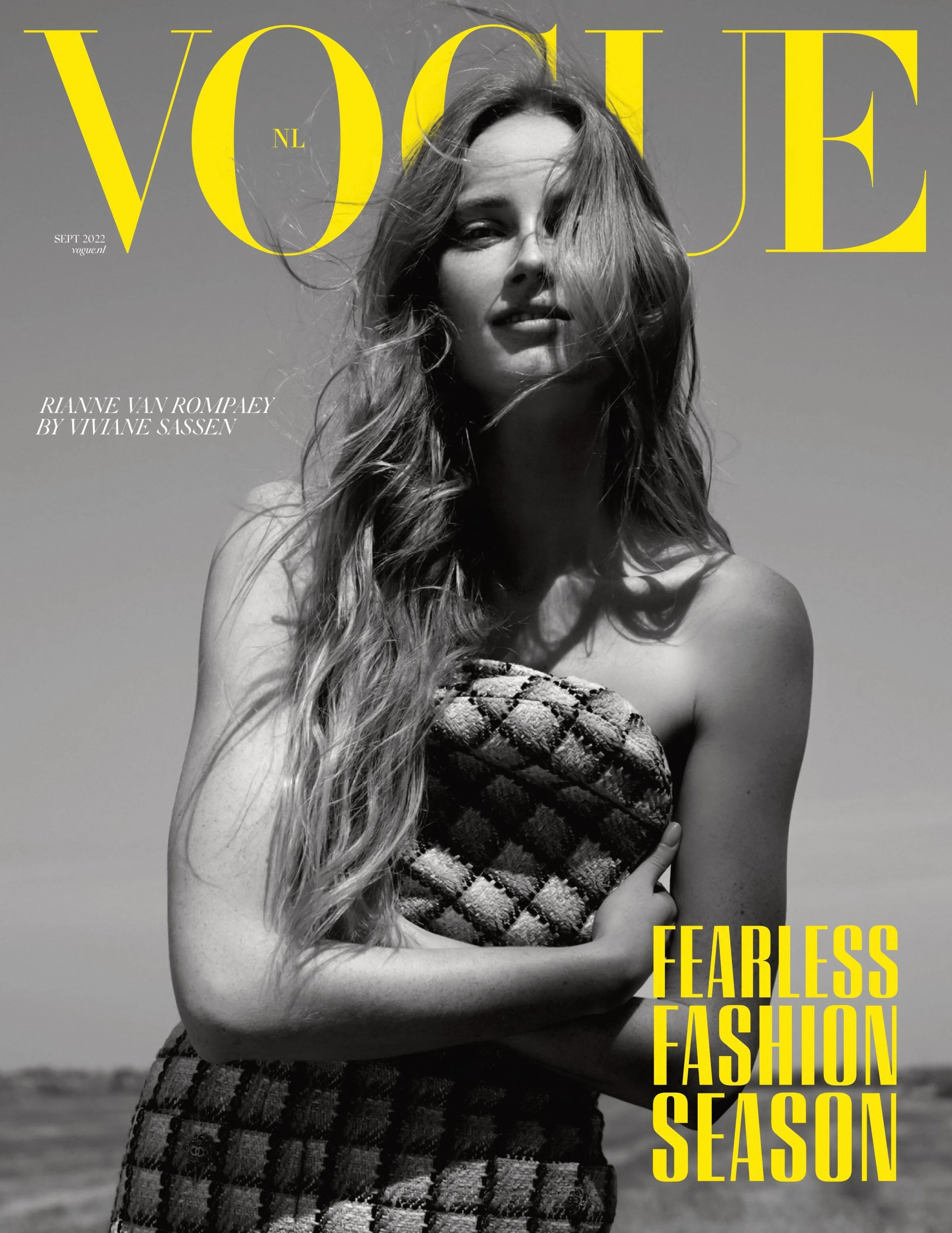 Rianne van Rompaey Covers Vogue Netherlands September — Anne of
